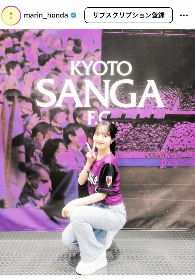 　本田真凜さんのインスタグラム＠ｍａｒｉｎ＿ｈｏｎｄａより