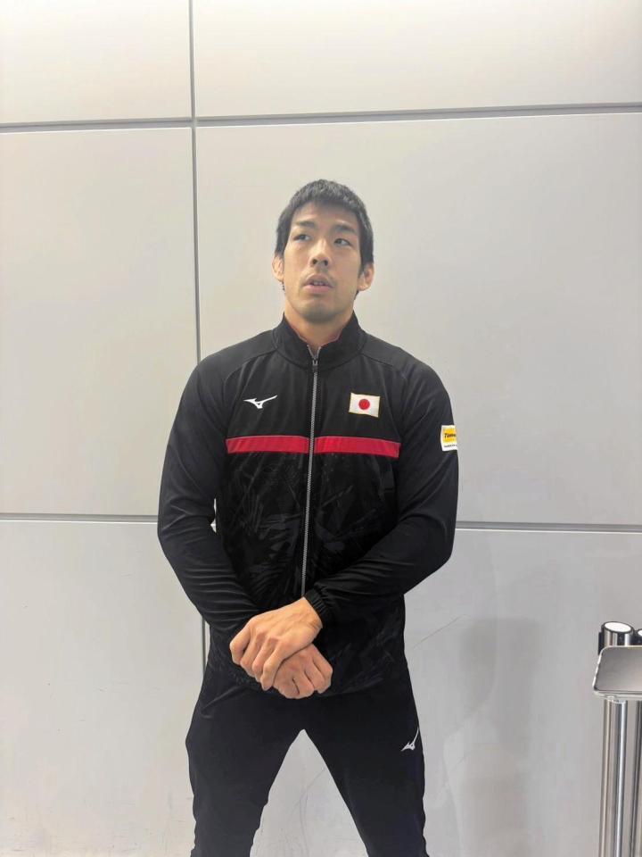 　グランドスラム・カザフスタン大会から帰国した永瀬