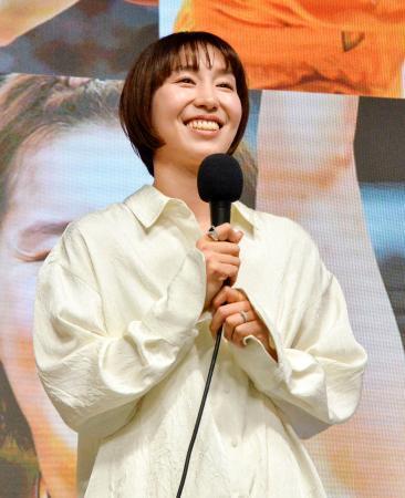 　Ｗリーグの来季限りでの現役引退を表明したバスケットボール女子の宮崎早織＝１５日、東京都渋谷区