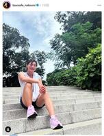 　角田夏実のインスタグラム（ｔｓｕｎｏｄａ＿ｎａｔｓｕｍｉ）より 