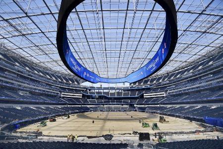 　ソーファイ・スタジアム＝ロサンゼルス（イマジンイメージズ・ロイター＝共同）
