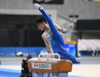 　橋本大輝のあん馬の演技