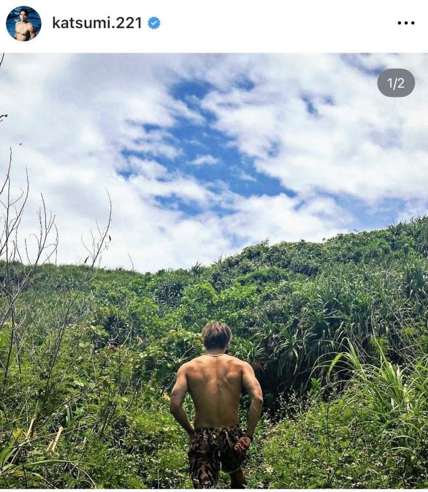 　中村克のインスタグラム＠ｋａｔｓｕｍｉ．２２１より