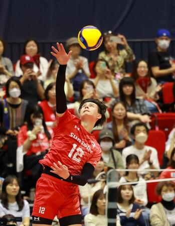 高橋藍のサントリー フルセットの末に準決勝で敗れる バレーボール男子 アジア・チャンピオンズリーグ