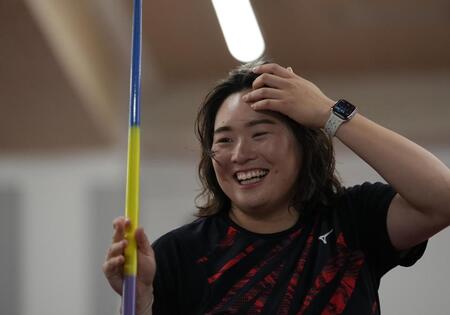 北口榛花　中国での初戦は「虚像が見えた」　今季２戦目のセイコーＧＧＰへ「精いっぱい自分のベストを」