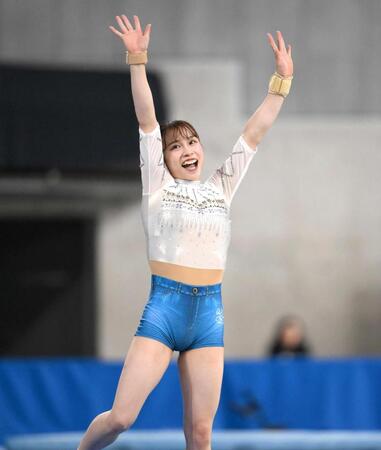 杉原愛子 体操界で異例の10年ぶり復活V 人生テーマに喜怒哀楽表現「人それぞれ花が咲く時期は違う」