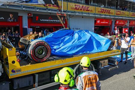 Ｆ１、角田は予選でクラッシュ　エミリアロマーニャＧＰ