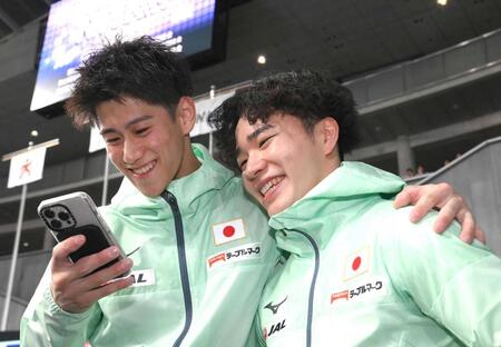 岡慎之助が２連覇　世界選手権初代表に決定　橋本大輝との対決制すも喜びより先に悔しさ「鉄棒まさかの落下にもやもや」