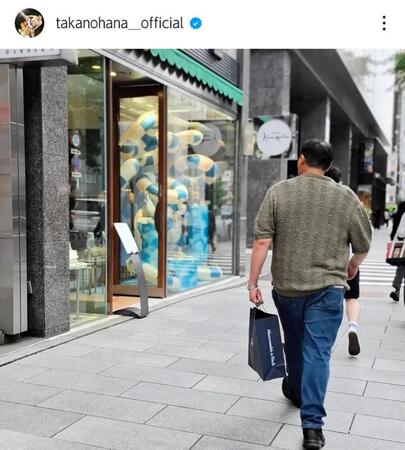 　貴乃花光司氏のインスタグラム（ｔａｋａｎｏｈａｎａ＿＿ｏｆｆｉｃｉａｌ）より