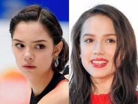 ザギトワ（右）とメドベージェワ