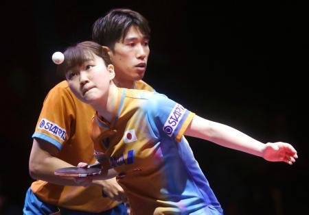 大吉ペア、大躍進止まる　「中国の壁」にはね返される