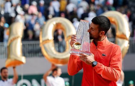 ジョコビッチが１００勝　男子テニス史上３人目の快挙