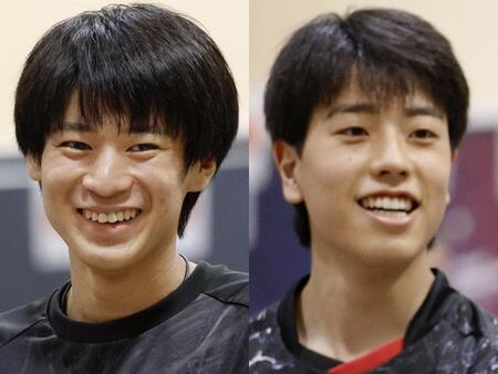 卓球　世界選手権男子ダブルス６４年ぶり金　戸上＆篠塚　「夢のよう」　２０２８年ロス五輪へ弾み