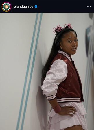 ローランギャロスのインスタグラム（ｒｏｌａｎｄｇａｒｒｏｓ）より