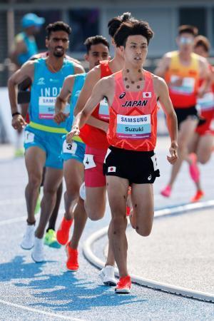 男子1万メートルの鈴木は2位 陸上アジア選手権開幕
