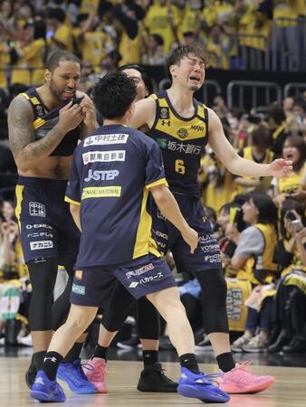 Ｂ１　宇都宮が日本一　土壇場で劇的な大逆転勝利　３年ぶり３度目の頂点