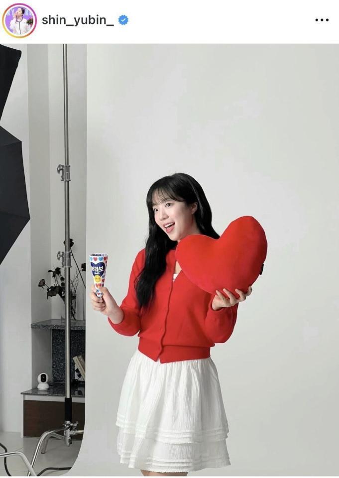 　シン・ユビンのインスタグラム＠ｓｈｉｎ＿ｙｕｂｉｎ＿より
