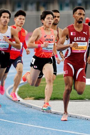 久保凜、落合晃ら決勝へ　陸上アジア選手権