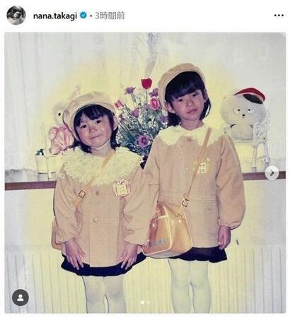 　高木菜那さんのインスタグラム（ｎａｎａ．ｔａｋａｇｉ）より