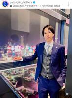 　大阪ブルテオンの公式インスタグラム（ｐａｎａｓｏｎｉｃ＿ｐａｎｔｈｅｒｓ）より