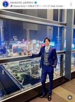 　大阪ブルテオンの公式インスタグラム（ｐａｎａｓｏｎｉｃ＿ｐａｎｔｈｅｒｓ）より