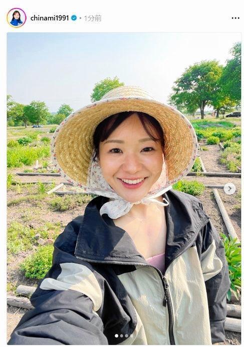 　吉田知那美のインスタグラム（ｃｈｉｎａｍｉ１９９１）より