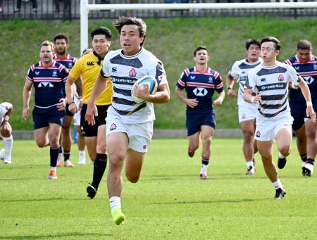 日本代表候補が香港代表に快勝 ラグビーの強化試合