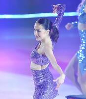 　優雅な演技で魅了するアリーナ・ザギトワ（撮影・開出牧）