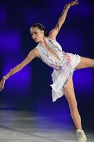 　優雅な演技で魅了するアリーナ・ザギトワ（撮影・開出牧）