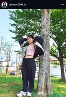 　吉田知那美インスタグラム（ｃｈｉｎａｍｉ１９９１）より