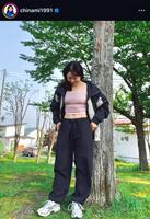 　吉田知那美インスタグラム（ｃｈｉｎａｍｉ１９９１）より