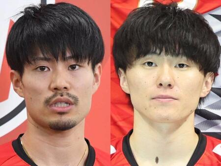 　関田誠大（左）と小川智大