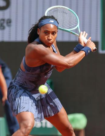 ガウフ、ボワソン８強入り　全仏テニス第９日