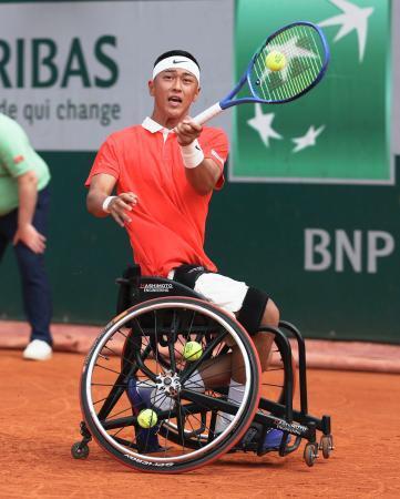 小田凱人、上地結衣が準々決勝へ　全仏テニス車いすの部
