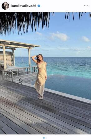 ワリエワのインスタグラム＠ｋａｍｉｌａｖａｌｉｅｖａより