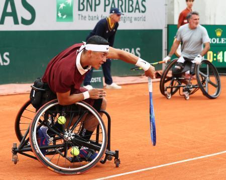 田中愛美組が準決勝に進出　全仏テニス車いすの部