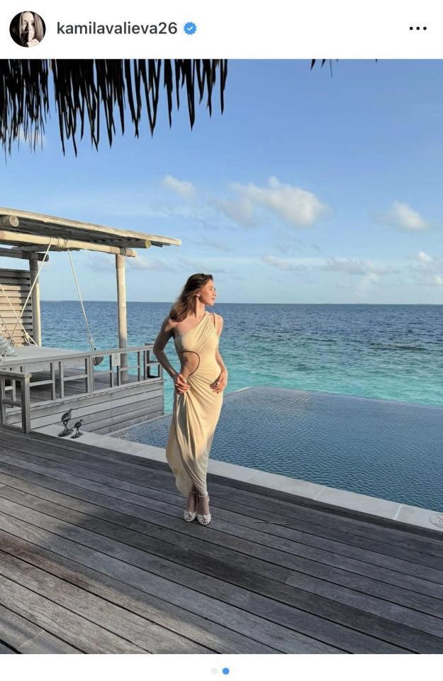 ワリエワのインスタグラム＠ｋａｍｉｌａｖａｌｉｅｖａより