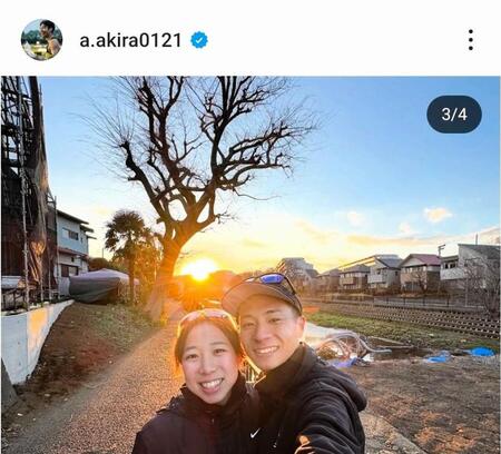 赤崎暁のインスタグラム（＠ａｋｉｒａ０１２１）から