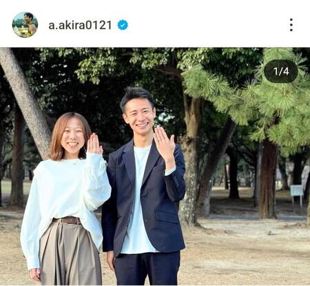 　赤崎暁のインスタグラム（＠ａｋｉｒａ０１２１）から