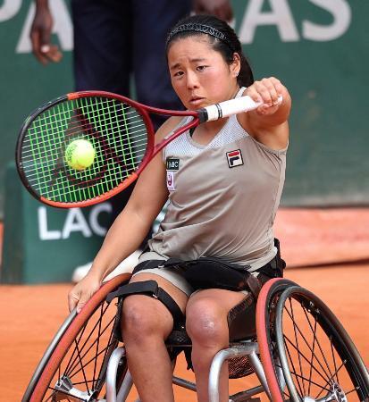 小田凱人、上地結衣が決勝進出　全仏テニス車いすの部