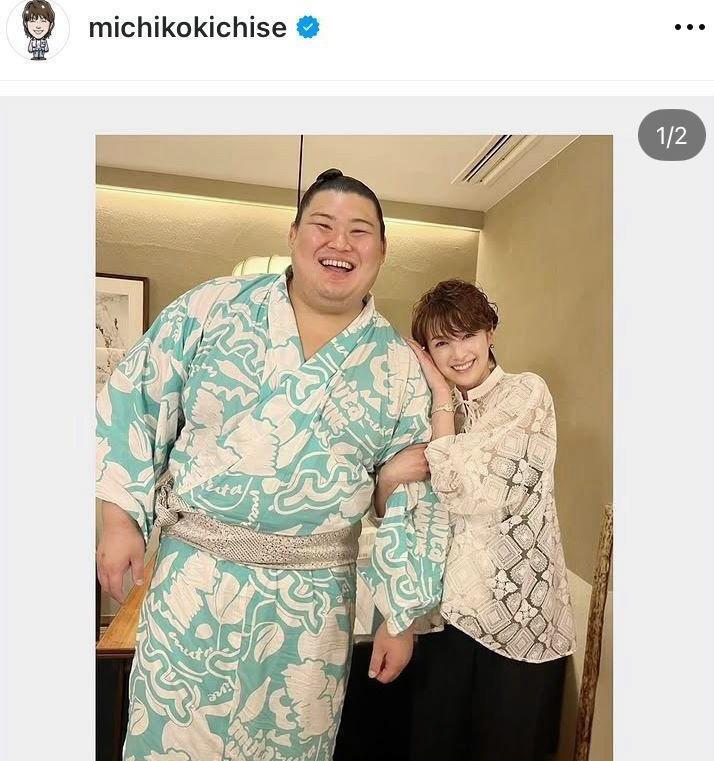 吉瀬美智子のインスタグラム＠ｍｉｃｈｉｋｏｋｉｃｈｉｓｅより 