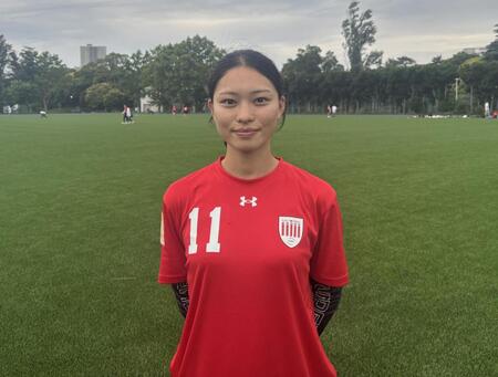 　フラッグフットボール日本代表の上松あかり