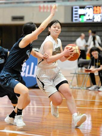 　大会ＭＶＰとアシスト賞を獲得した日本経大・梶西