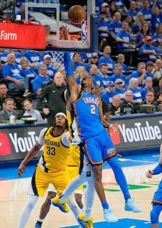 サンダー勝って1勝1敗 米NBA決勝第2戦