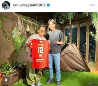 　高橋藍のインスタグラム＠ｒａｎ．ｖｏｌｌｅｙｂａｌｌ０９０２より