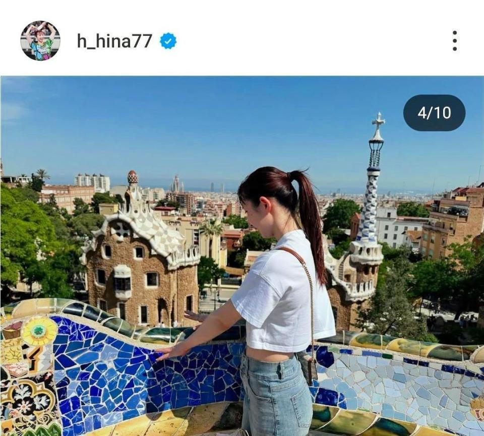 　早田ひなのインスタグラム（＠ｈ＿ｈｉｎａ７７）から