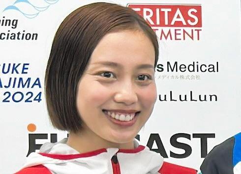 元競泳美女突然のＴＶ登場にネット騒然