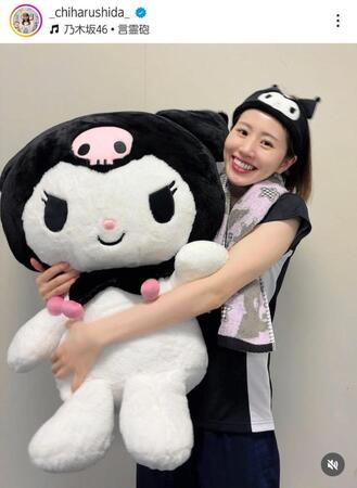 　志田千陽のインスタグラム（＿ｃｈｉｈａｒｕｓｈｉｄａ＿）より 