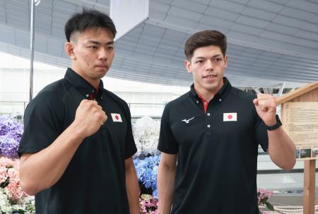 村尾三四郎「頂点に立ちたい」 初V狙う世界柔道へ出発