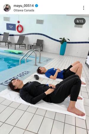 石川真佑のインスタグラム（＠ｍａｙｕ＿００５１４）から